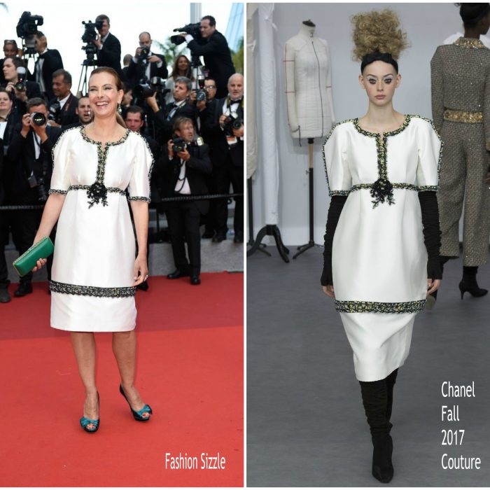 Carole Bouquet In Chanel – Cannes Film Festival 70th Anniversary Celebration