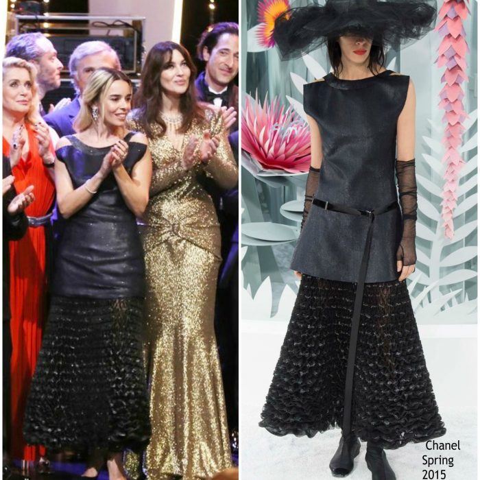 Elodie Bouchez  In Chanel – 70th Anniversary  Cannes Ceremony