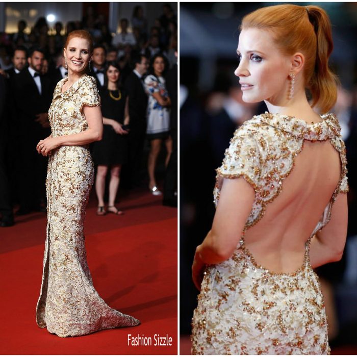 Jessica Chastain In Chanel Couture – ‘In The Fade (Aus Dem Nichts)’ Cannes Film Festival Premiere