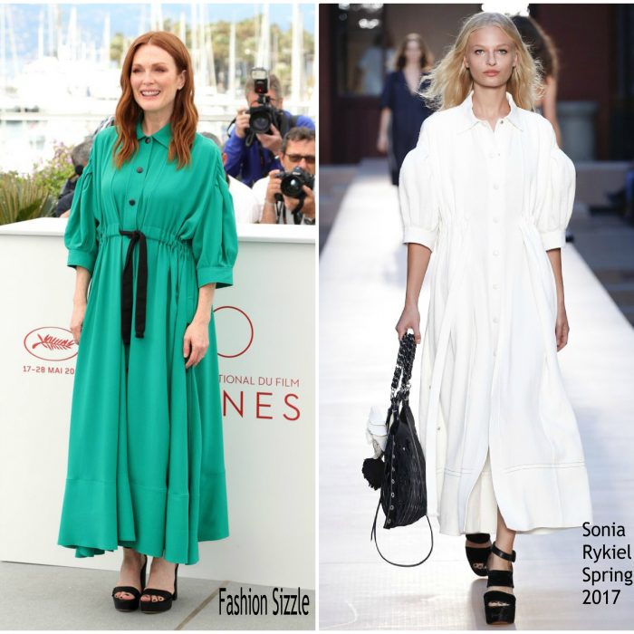 Julianne Moore In Sonia Rykiel  – ‘Wonderstruck’ Cannes Film Festival Photocall