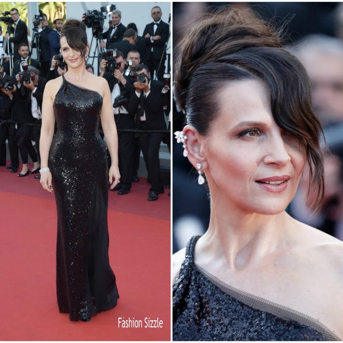 Juliette Binoche In Armani Privé – 2017 Cannes Film Festival Closing Ceremony