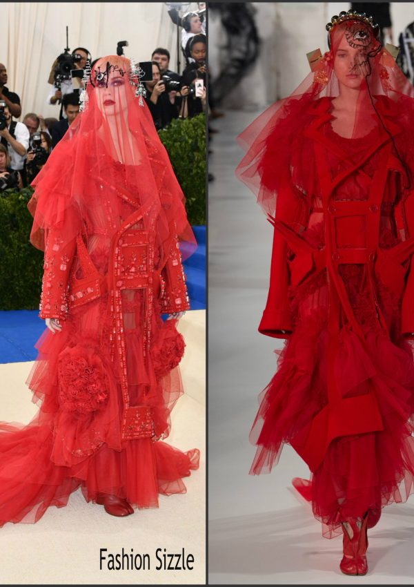 Katy Perry In Maison Margiela Couture – 2017 Met Gala