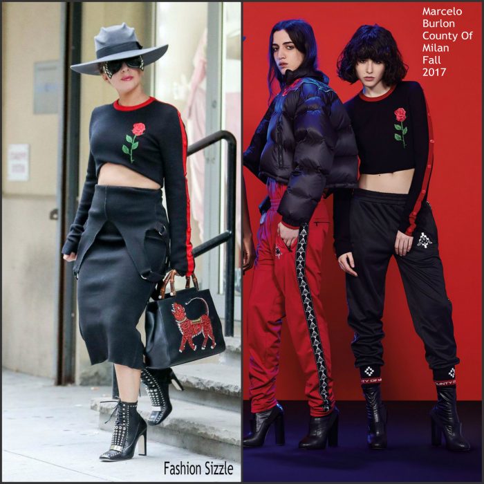 Lady Gaga In Marcelo Burton County  Of Milan – Out In  New York
