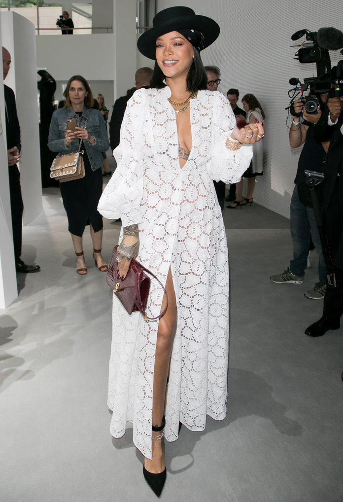 Rihanna in Dior At the 2017 LVMH Prize In Paris - Fashionsizzle