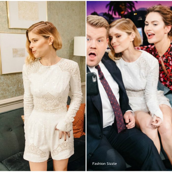 Kate-Mara-In-Zuhair-Murad-The-Late-Late-Show-with-James-Corden-700×700