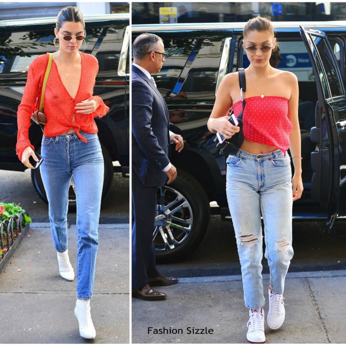 kendall-jenner-bella-hadid-in-Bec-bridge-Out-In-New-york-700×700