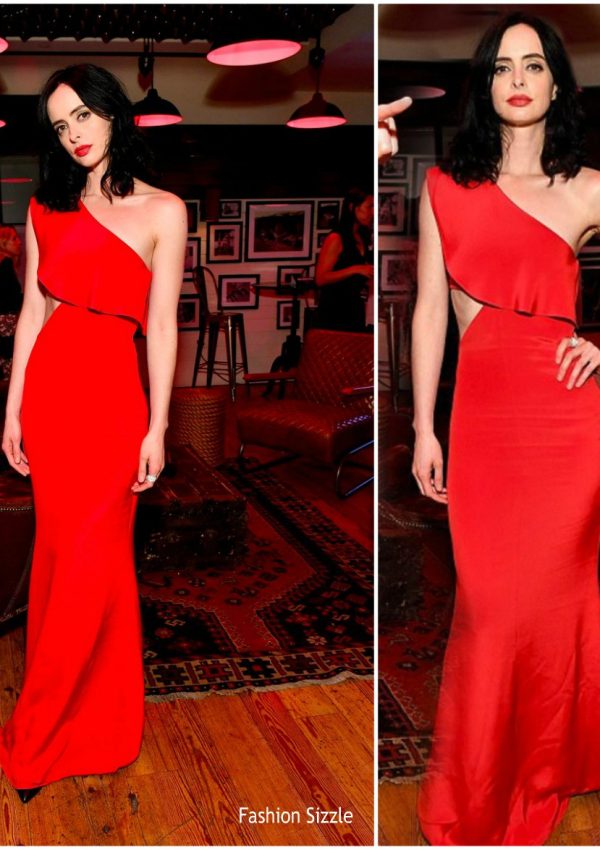 Krysten Ritter In Cushnie et Ochs  At ‘Marvel’s The Defenders’ New York Premiere After Party