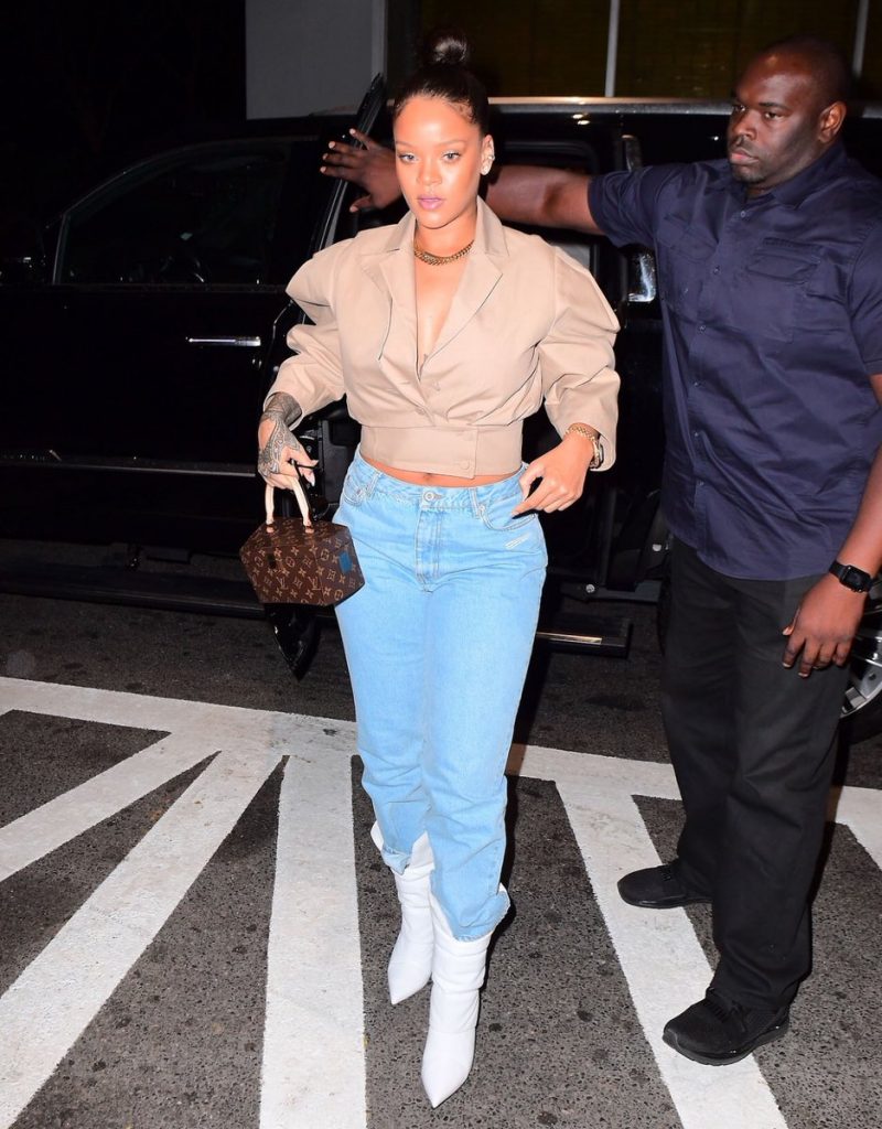 Rihanna In Off White Out In New York – Fashion & Lifestyle digital ...