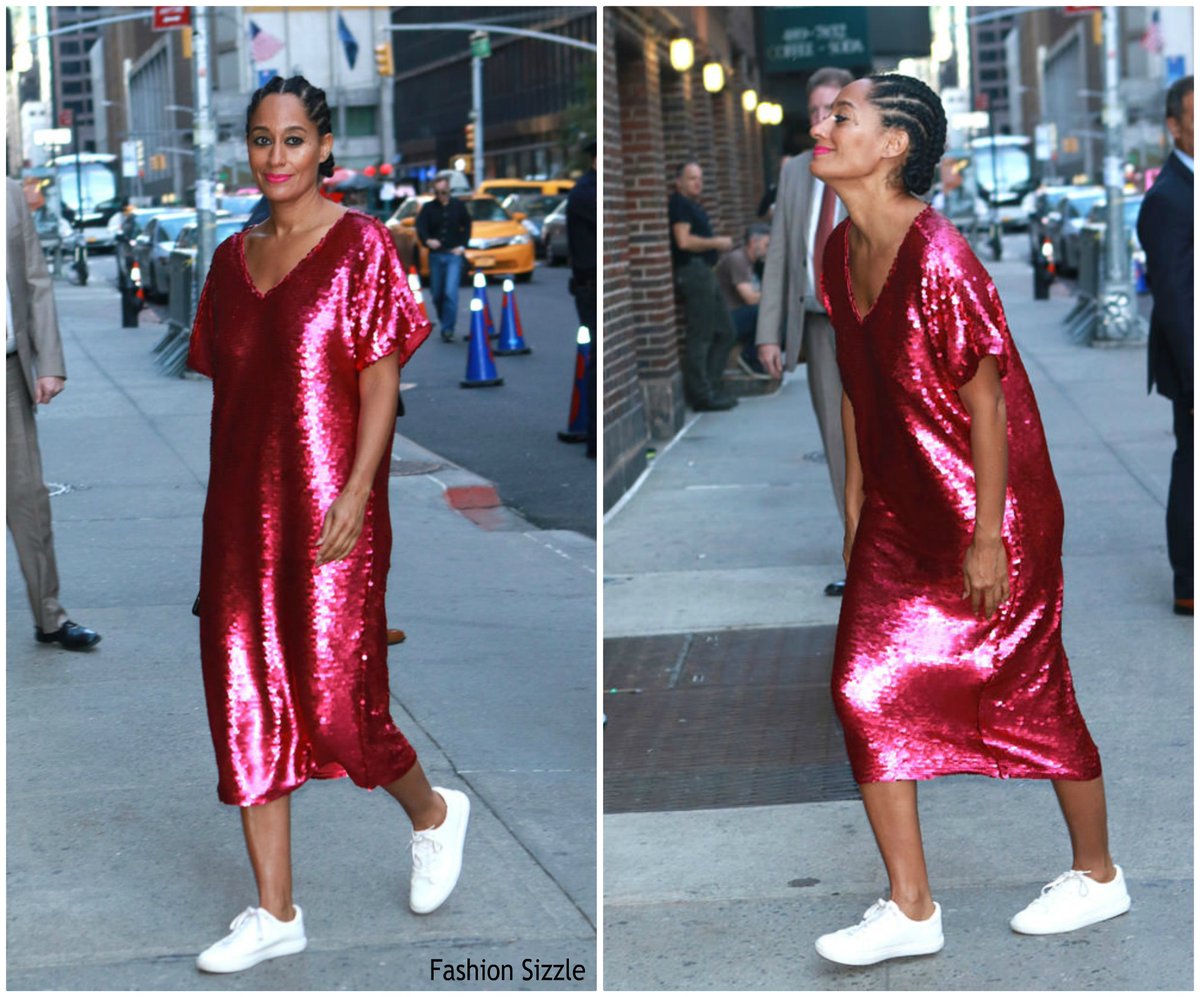 Tracee Ellis Ross In  JC Penney At The Late Show With  Stephen Colbert