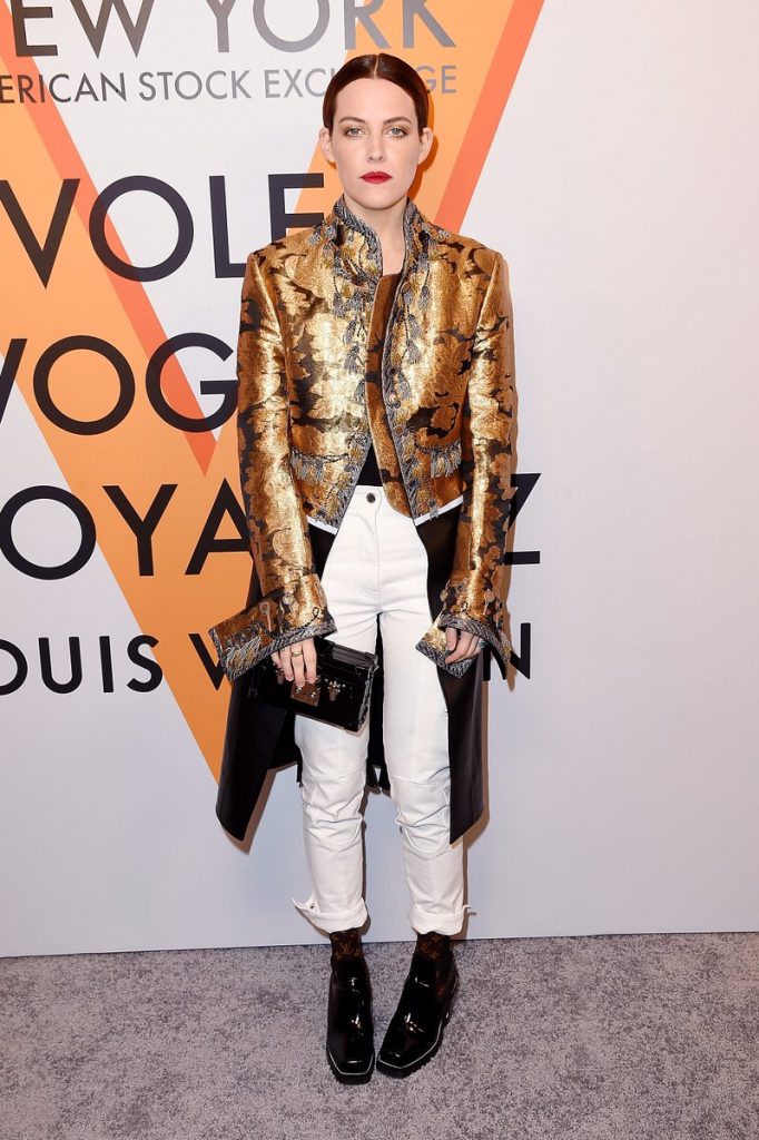 Adele Exarchopoulos at Louis Vuitton 'Volez, Voguez, Voyagez' exhibition  opening in New York