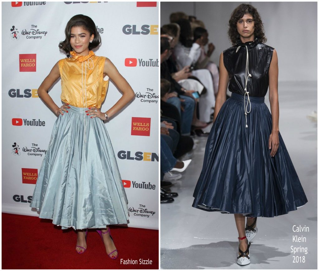 Zendaya In Calvin Klein – GLSEN Respect Awards | Digital Magazine