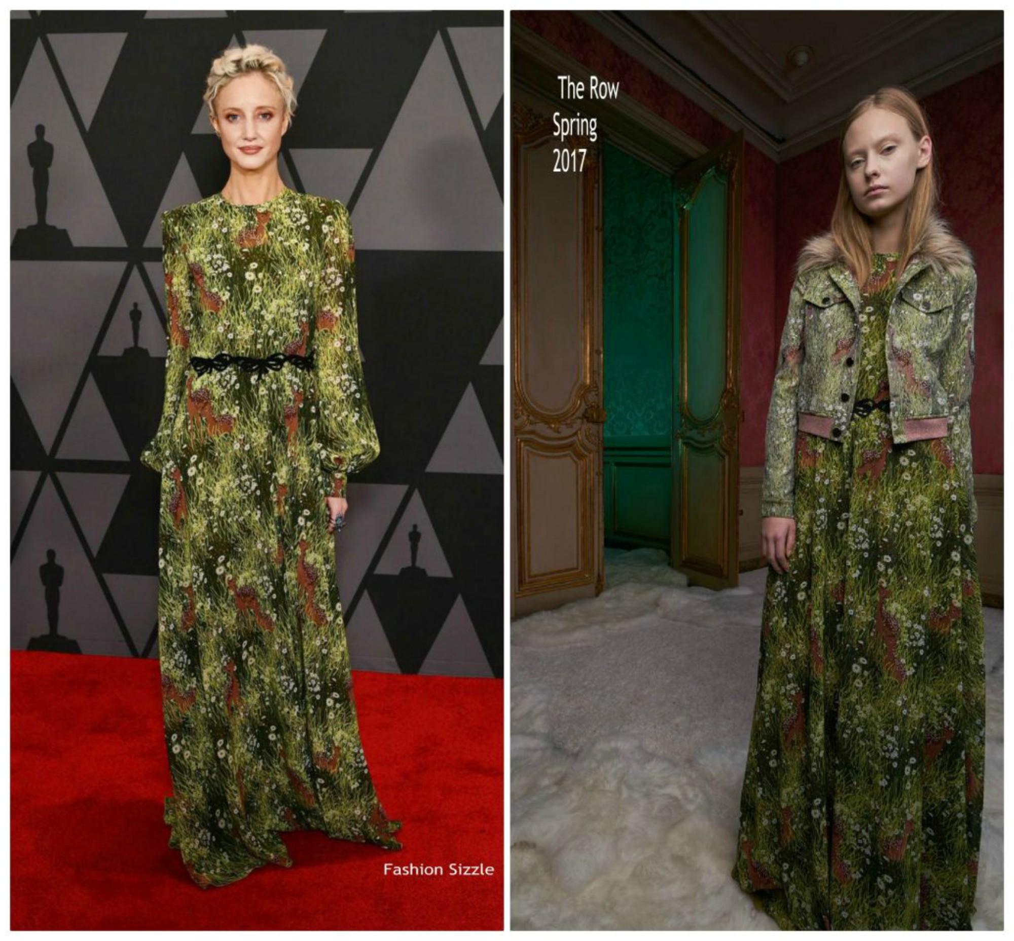 Andrea Riseborough In Giamba At 9th Annual Governors