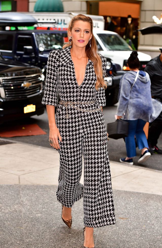 Blake Lively In Chanel – Promo Tour In New York