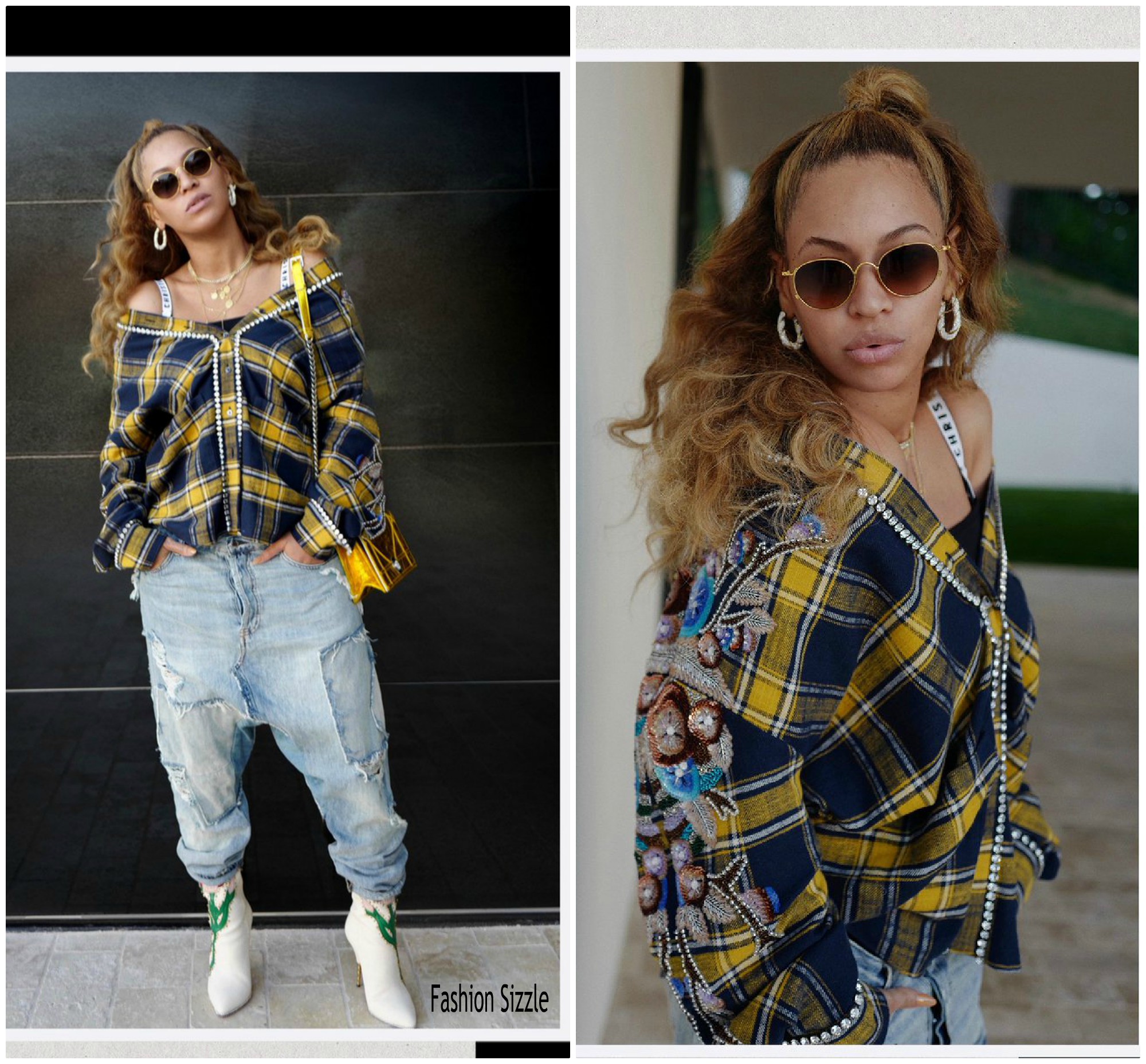 Beyonce Knowles  In Gucci – Instagram Pic