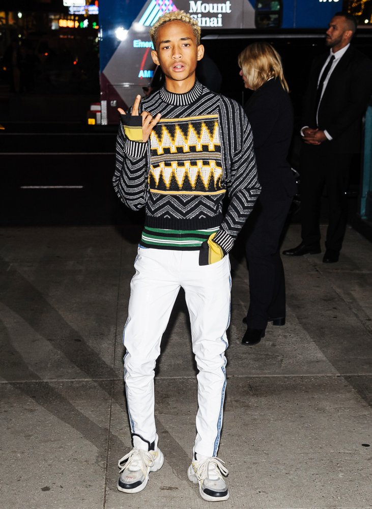 SPOTTED: Jaden Smith At The Louis Vuitton Exhibition In Louis Vuitton Bag  And Sneakers – PAUSE Online