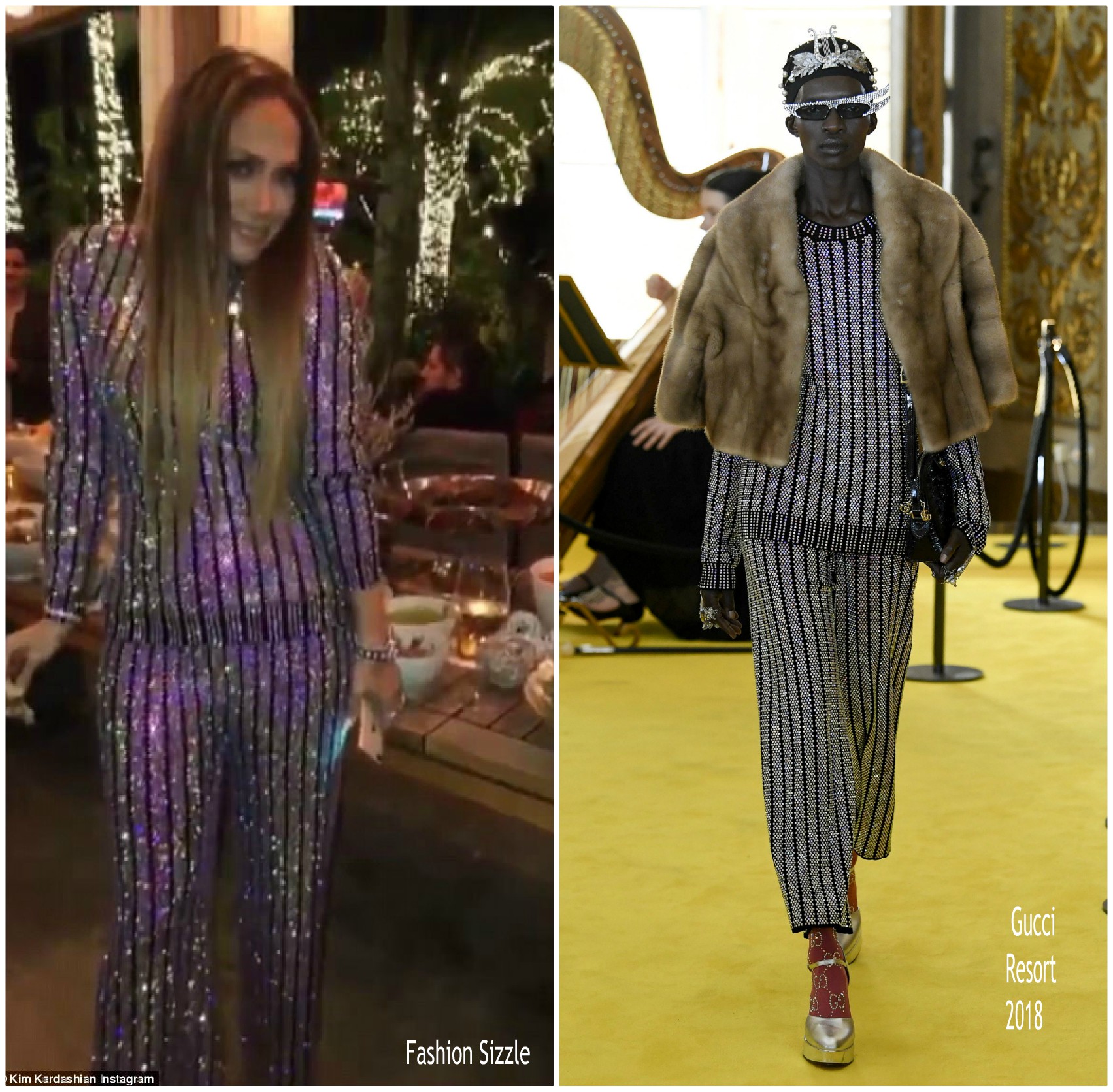 Jennifer Lopez In Gucci @ Her Taco Party Event