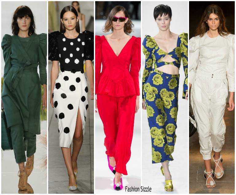 Spring 2018 Runway Fashion Trend –  Puff Sleeves