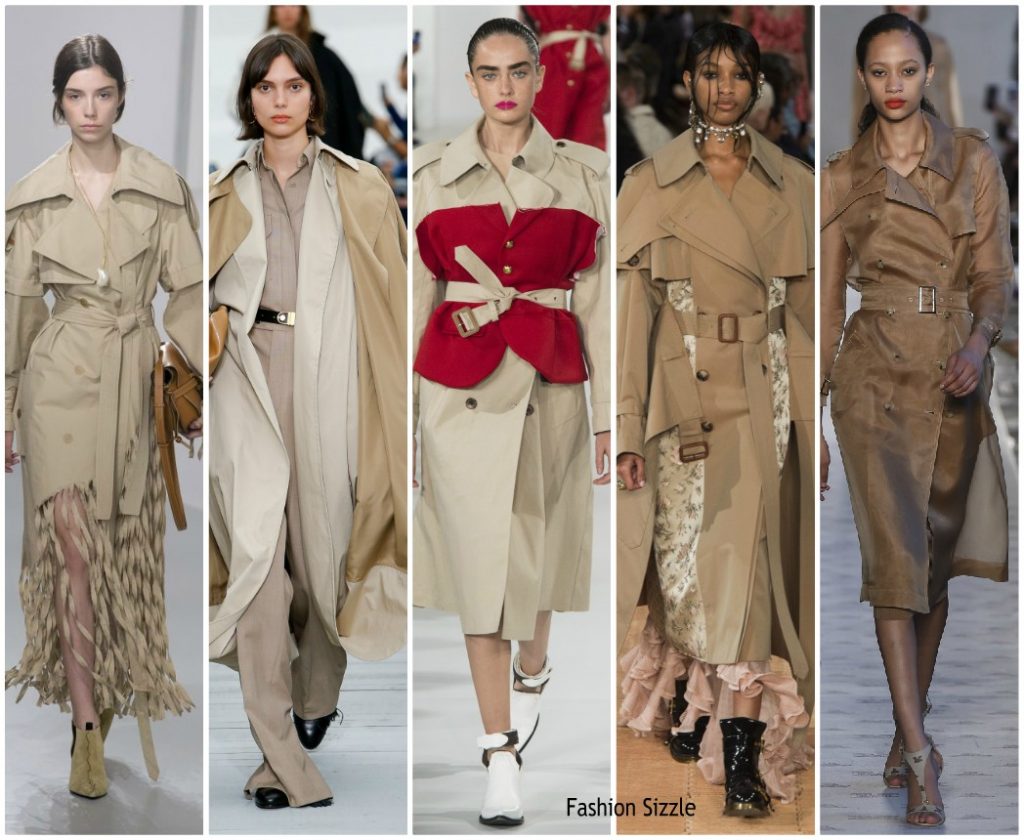 Spring 2018 Runway Fashion Trend - Trench Coats - Fashionsizzle