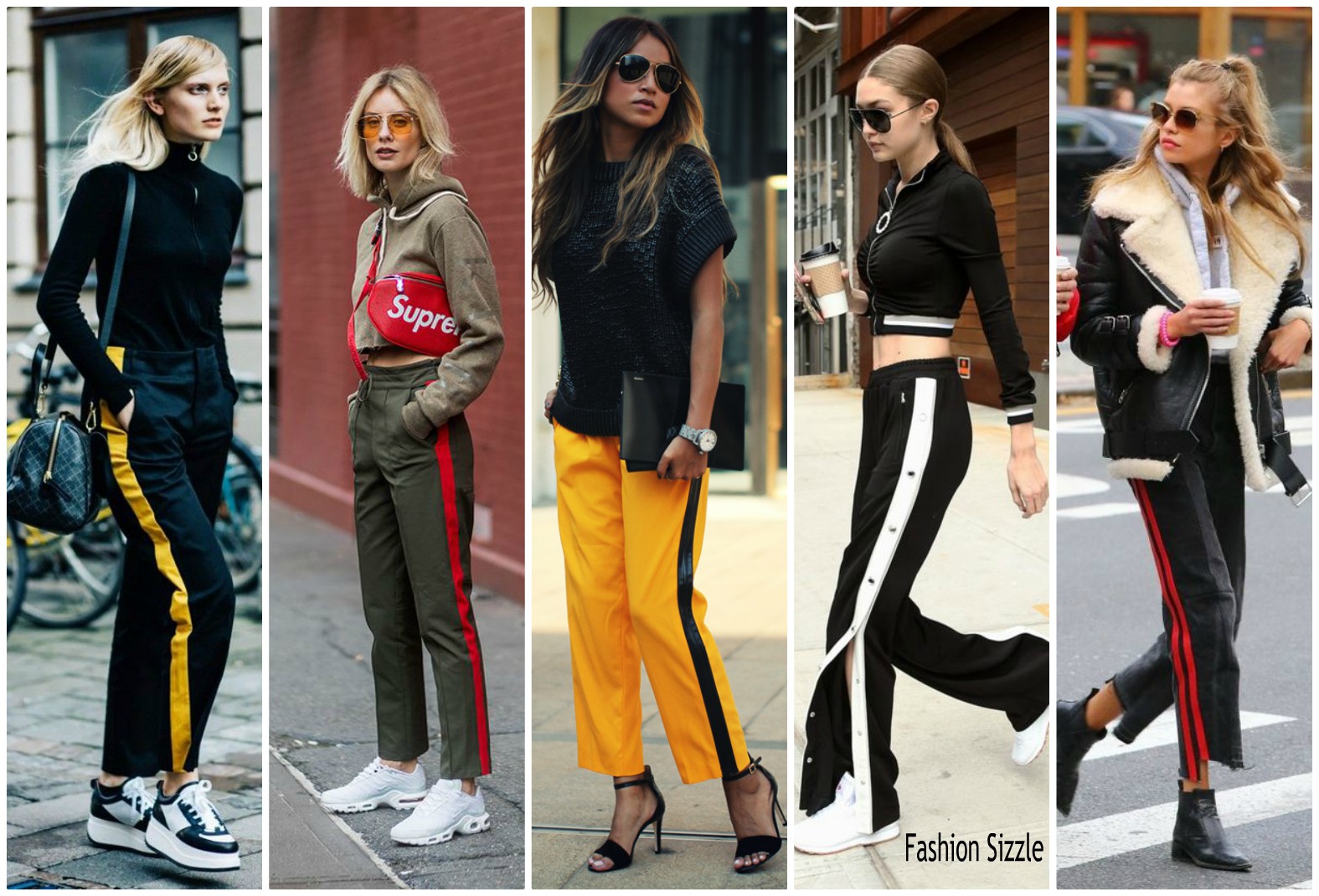 Stripe  Track  Pants Fashion Trend For 2017