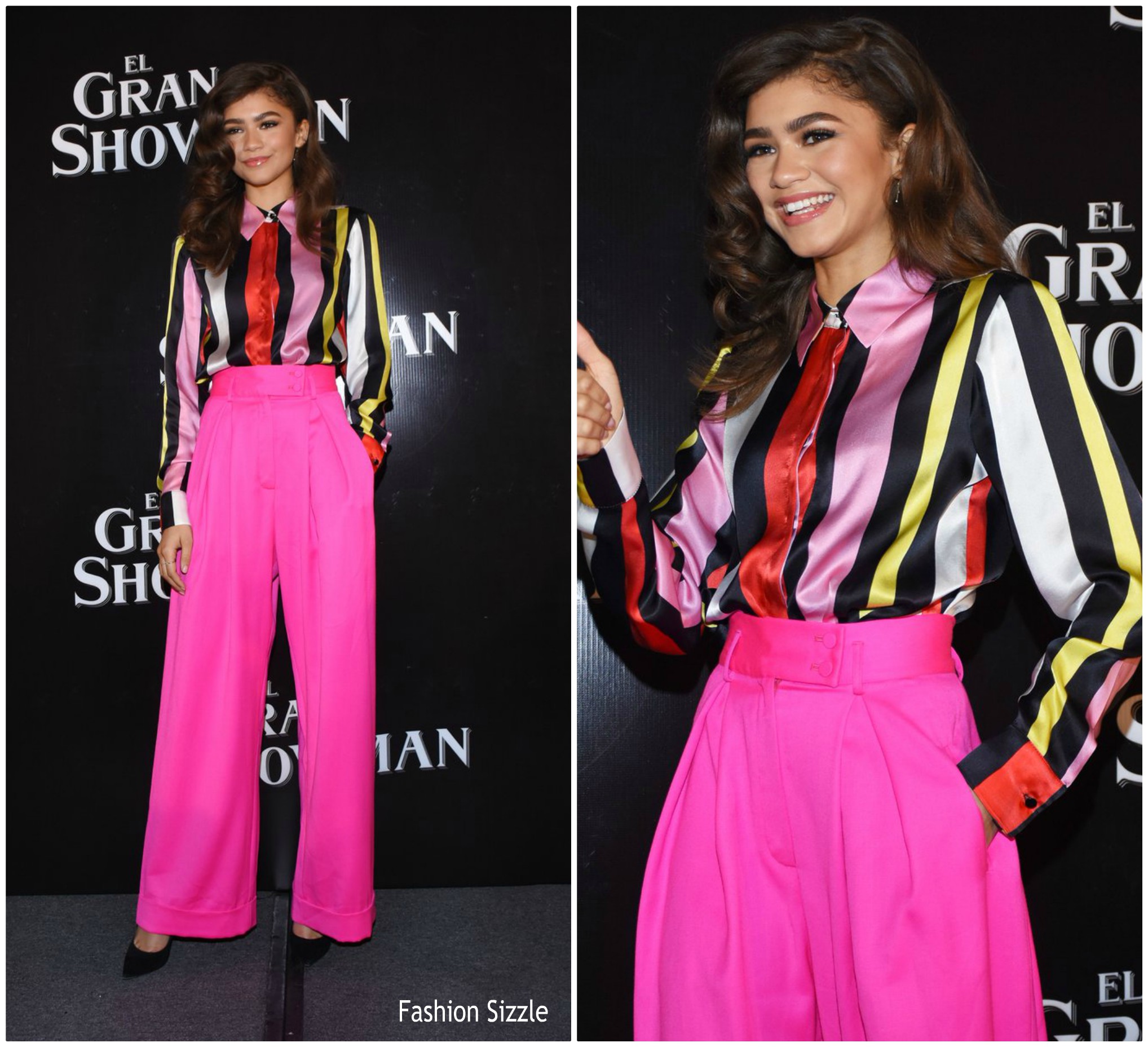 Zendaya  In  Maria Escote  & Styland –  “The Greatest Showman ” Mexico Press Conference