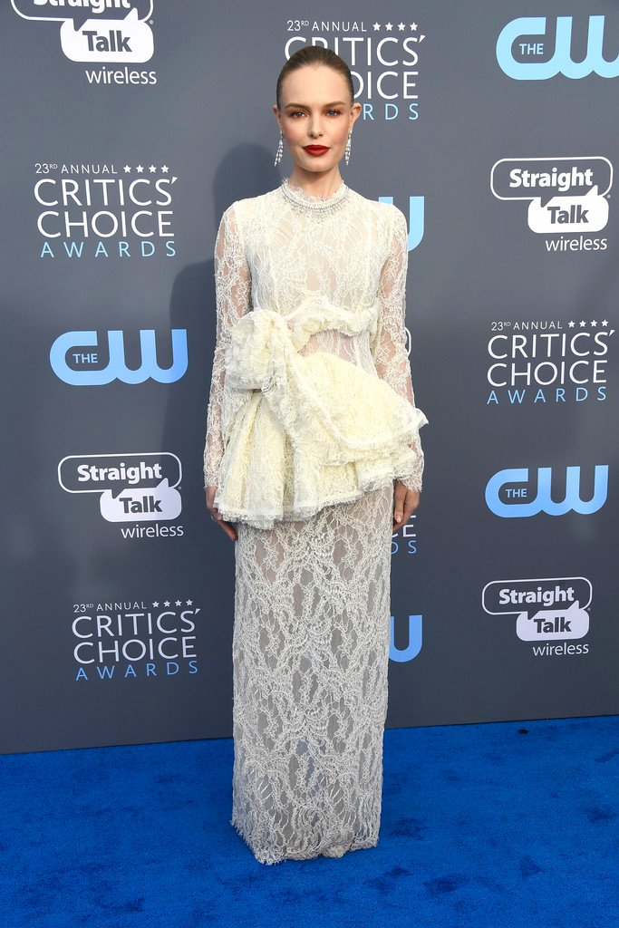 Kate Bosworth in Brock Collection at the Critics' Choice Awards