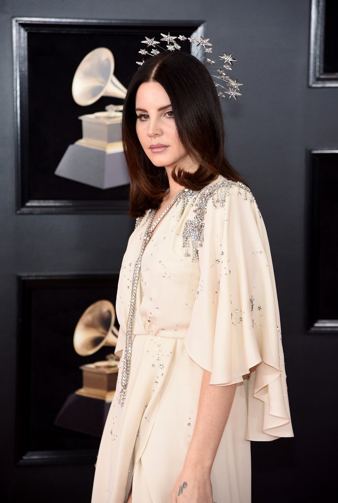 Lana Del Rey In Gucci @ 2018 Grammy Awards