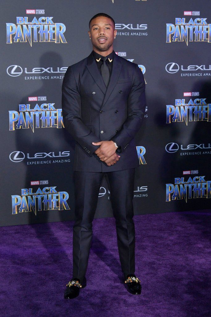 Michael B. Jordan Channels 'Black Panther' Vibes at Met Gala in