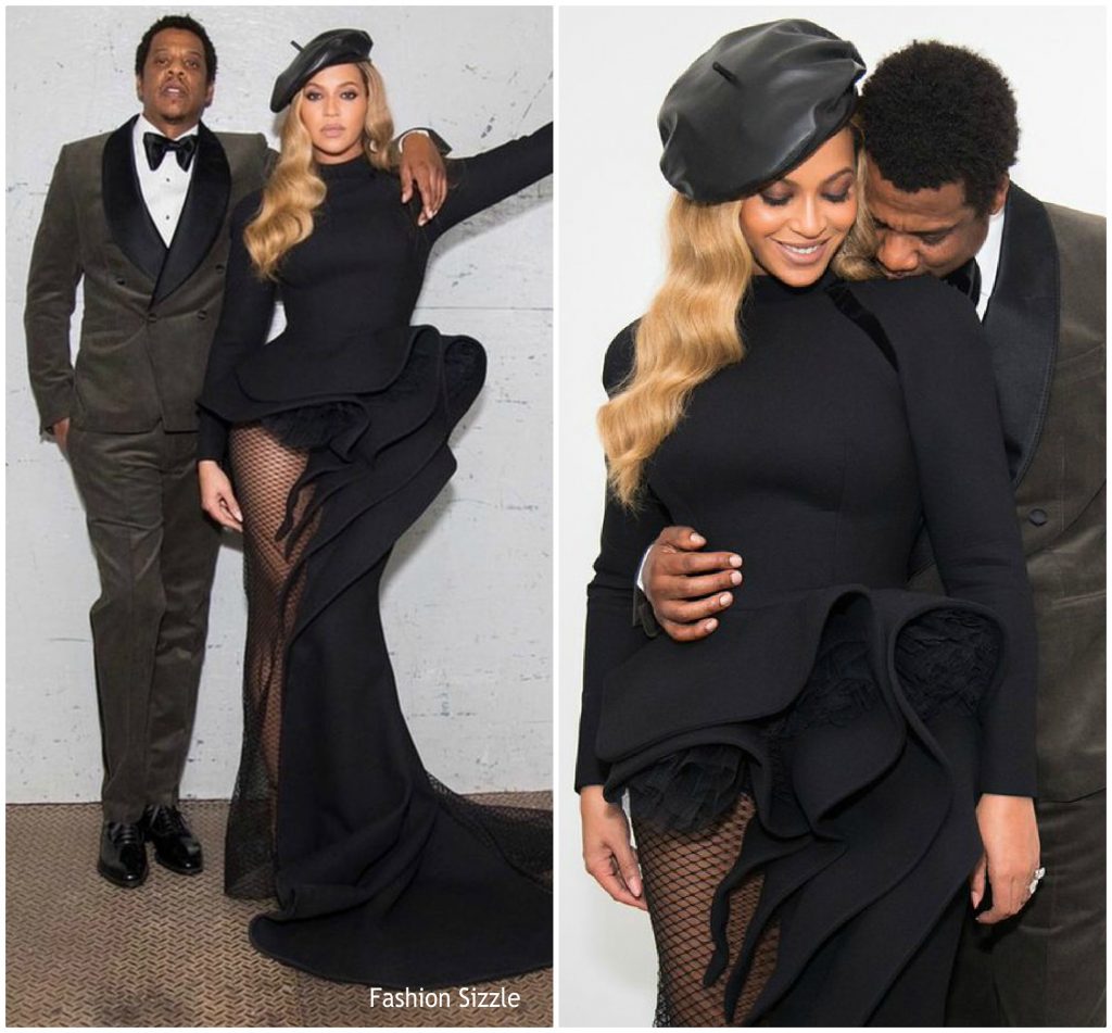 Beyonce In Azzi & Osta Clive Davis Pre Grammy Party