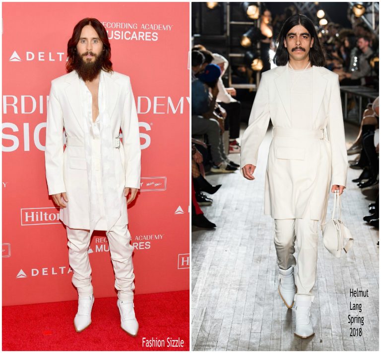 Jared Leto In Helmut Lang @ 2018 MusiCares ‘Person Of The Year’ Gala