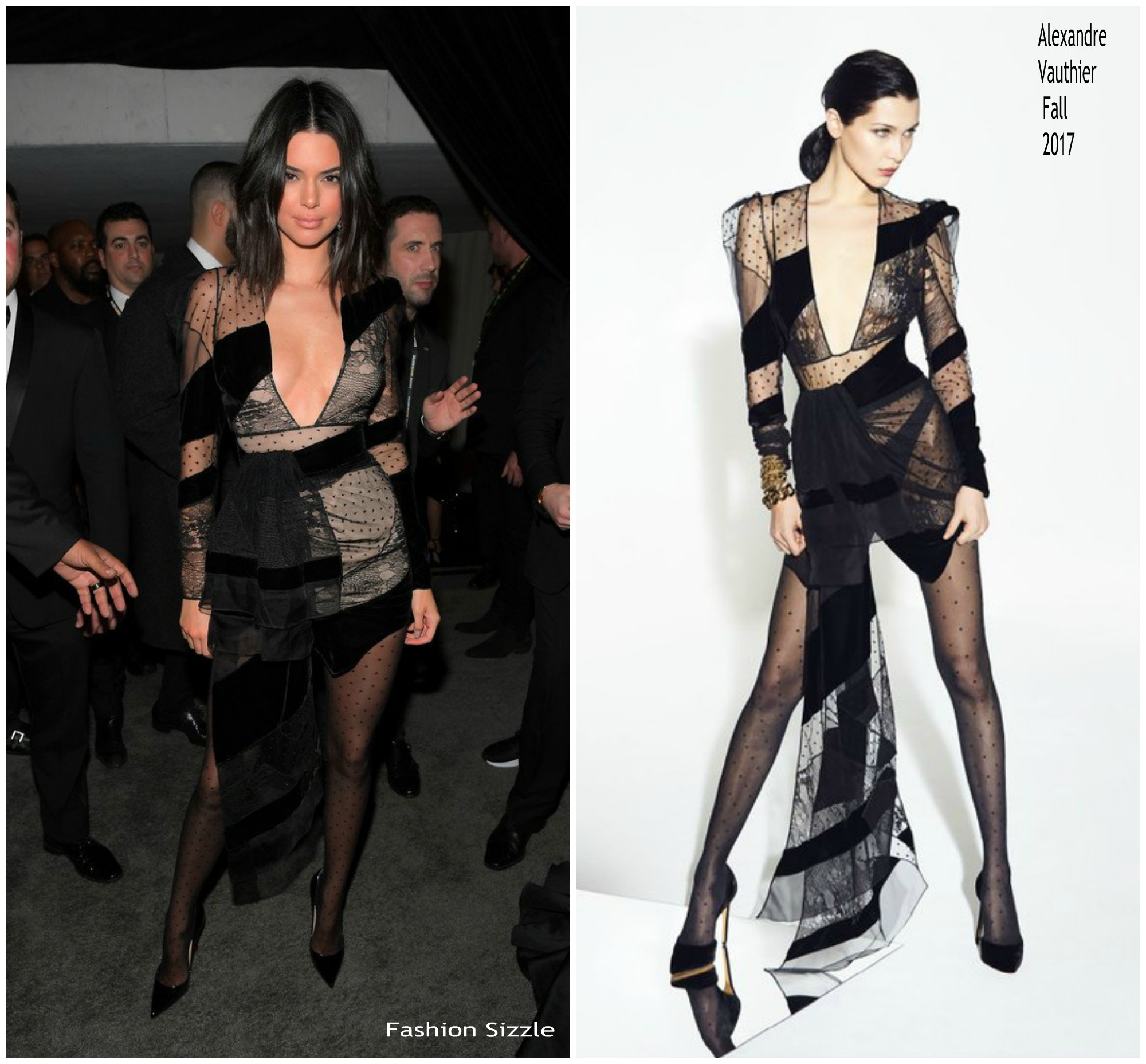 Kendall Jenner In Alexandre Vauthier At Warner Bros Pictures