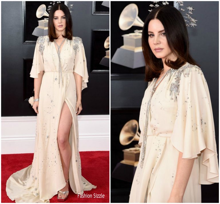 Lana Del Rey In Gucci 2018 Grammy Awards
