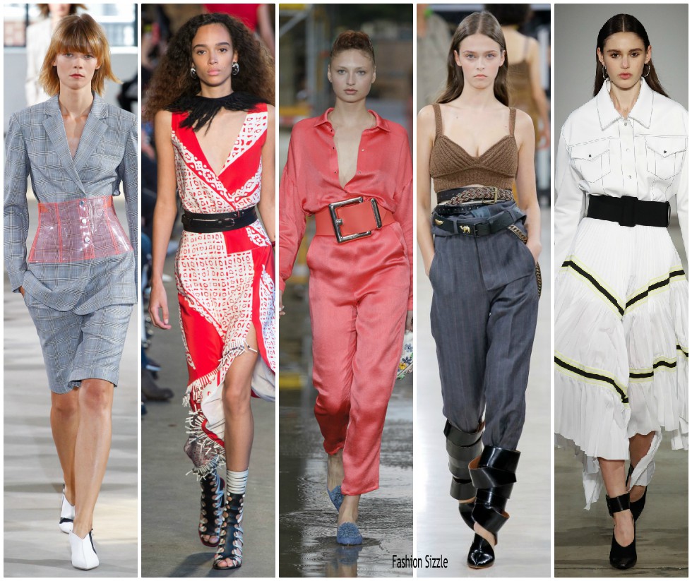 Spring 2018 Runway Fashion Trend – Accent On The Waist