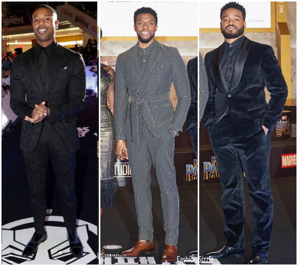 Black Panther’ Seoul Premiere Menswear