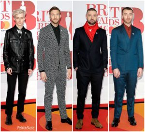 BRIT Awards 2018 Menswear Red Carpet