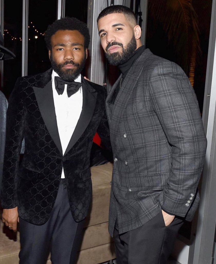 Drake In Tom Ford @ 2018 Vanity Fair Oscar Party