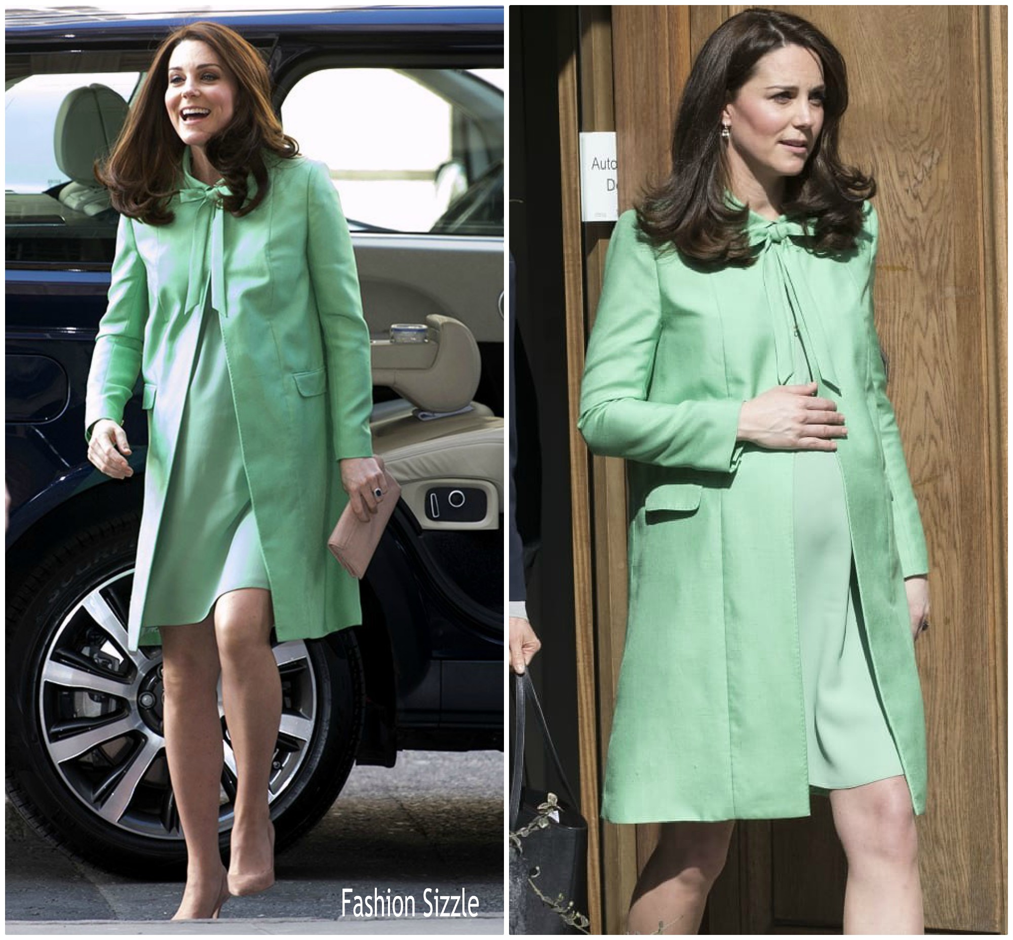 Catherine, Duchess of Cambridge In Jenny Packham @  Early Intervention For Children And Families Symposium