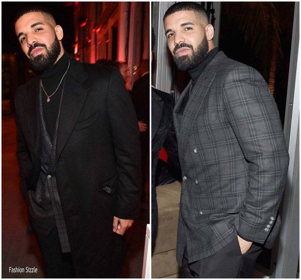 Drake In Tom Ford @ 2018 Vanity Fair Oscar Party | Digital Magazine