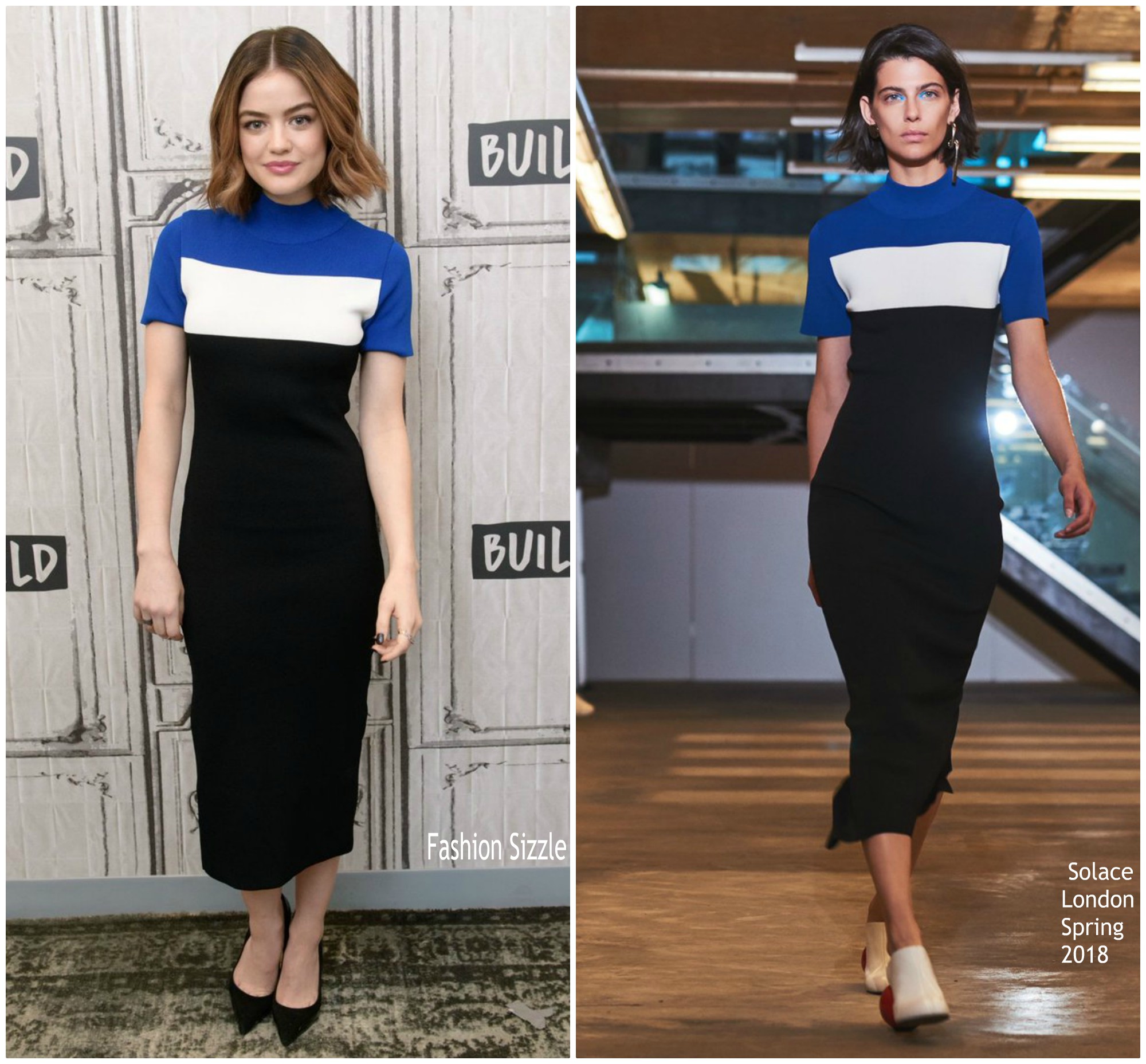 Lucy Hale In Solace London  @  Build Series