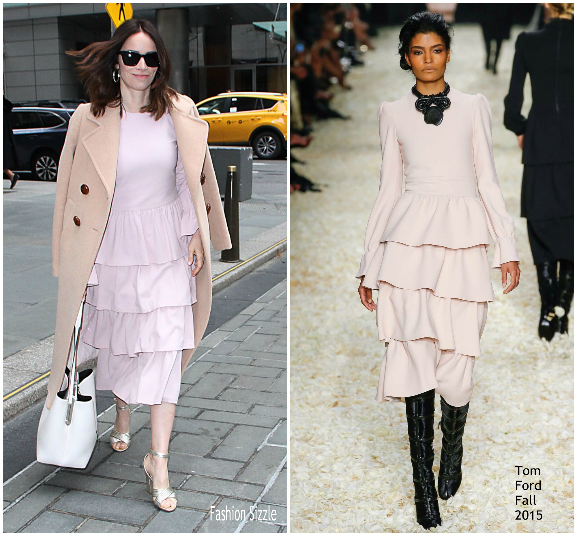 Abigail Spencer  In Chloe & Tom Ford   @ Today Show  In New York