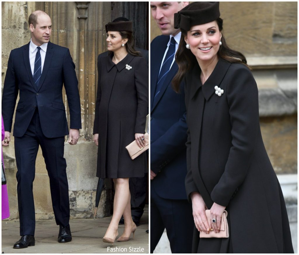 Duchess of Cambridge In Catherine Walker @ Easter Service 2018 At ...