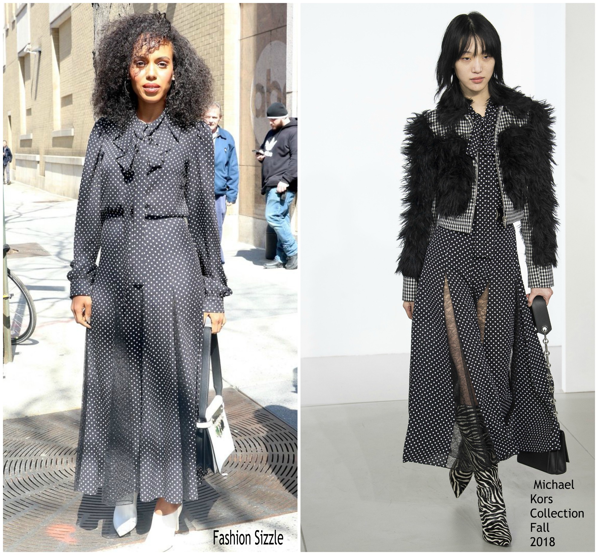  Kerry Washington  In  Michael Kors Collection Out In New York