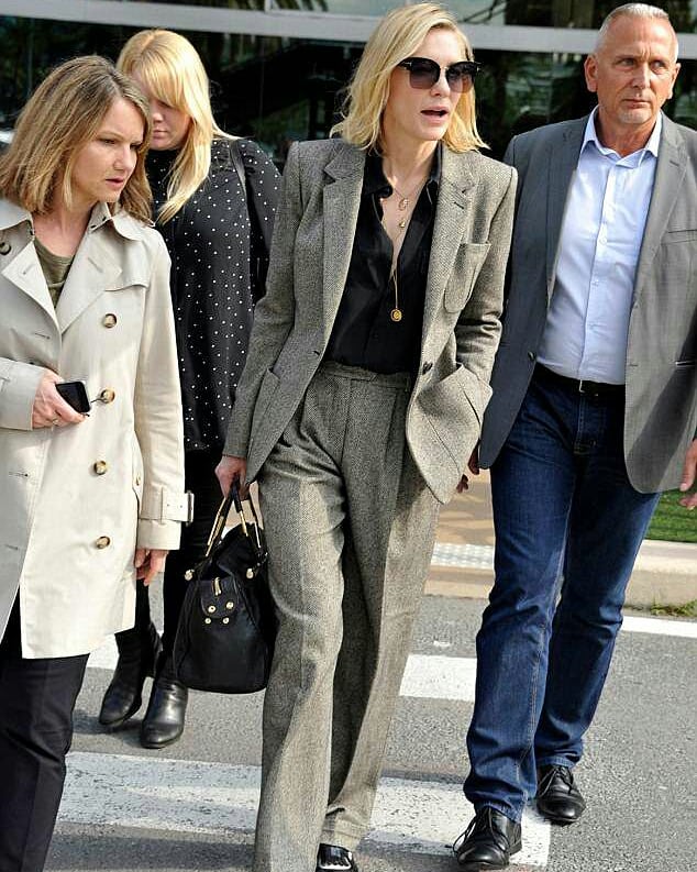 Cate Blanchett Arrives at Nice airport, France For Cannes Film Festival
