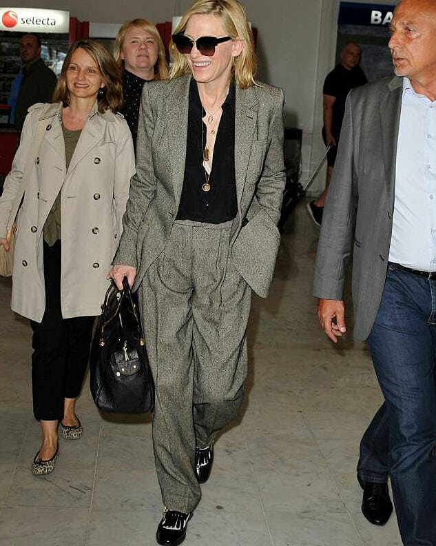 Cate Blanchett Arrives at Nice airport, France For Cannes Film Festival