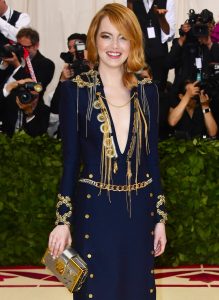 Emma Stone In Louis Vuitton @ 2018 Met Gala