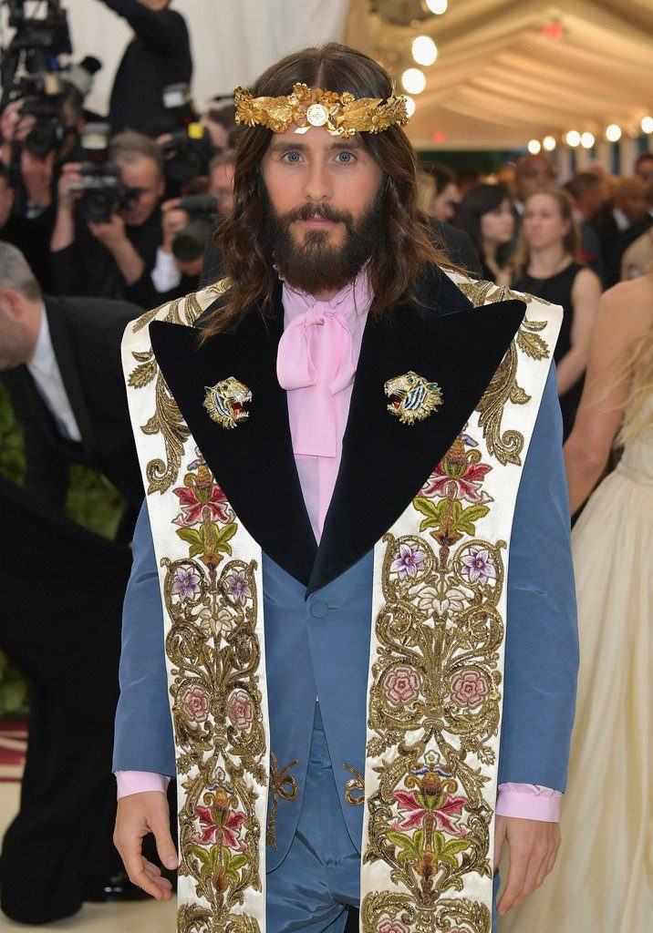 Jared Leto In Gucci 2018 Met Gala Fashion And Lifestyle Digital Magazine That Covers Many 