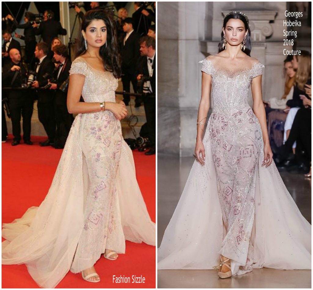 Ola Farahat In Georges Hobeika Couture @ ” The House That Jack Built ...