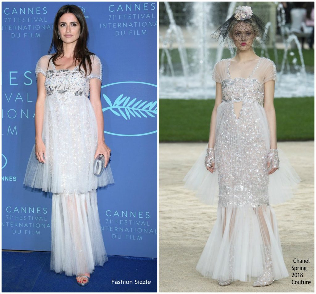 Penelope Cruz In Chanel Couture @ Cannes Film Festival Gala Dinner