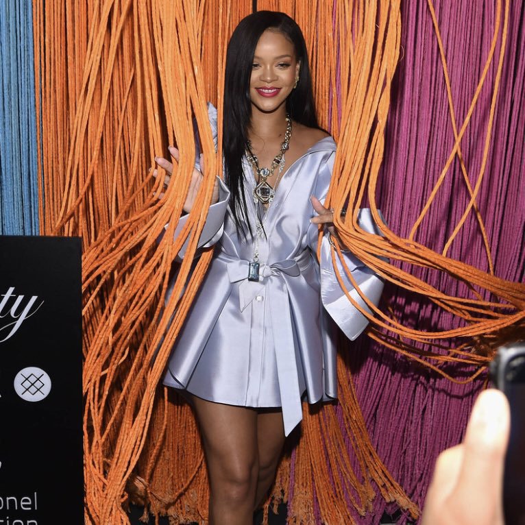 Rihanna In Matthew Adams Dolan @ Stance x Clara Lionel Foundation Event