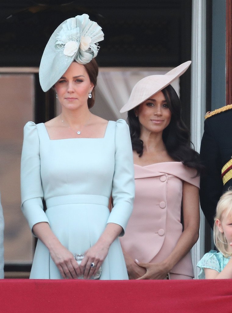catherine-duchess-of-cambridge-in-alexander-mcqueen-meghan-duchess-of-sussex-in-carolina-herrera-buckingham-palace-during-trooping-the-colour