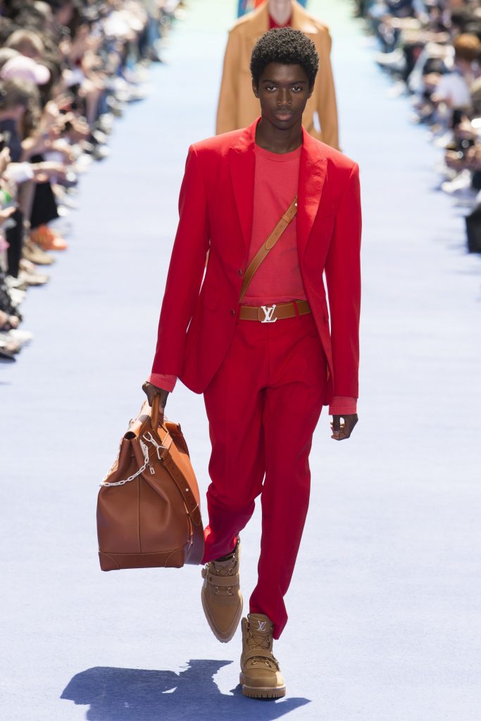 Virgil Abloh First Show For Louis Vuitton Menswear Spring 2019 – Fashionsizzle